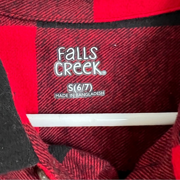 Falls Creek Buffalo Plaid Flannel Shirt. NWT! - Picture 5 of 5